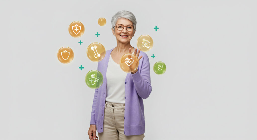 vitaminas para terceira idade