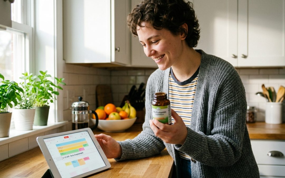 Como montar uma rotina de suplementação segura: Guia prático para iniciantes